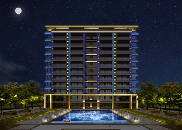 安徽亮化工程后效果圖