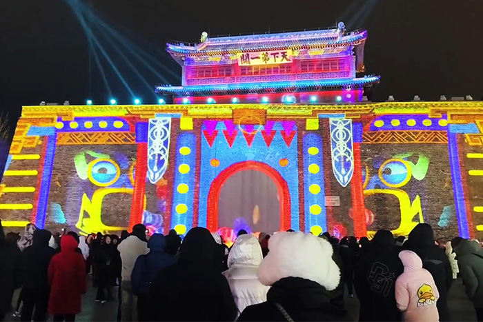 古建筑全息投影