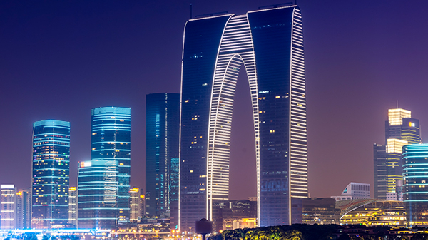 超高層建筑亮化這樣設計能有獨特的燈光效果